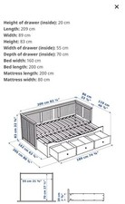 Sofa bed mattress for sale  LONDON