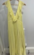 Zara yellow pleated for sale  WINCHESTER