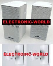 Par de alto-falantes e suportes de parede BOSE White Jewel cubo duplo estilo de vida em estado perfeito comprar usado  Enviando para Brazil