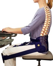 Cadeira Nada Back-Up com CushShins Premium Back Support System - Azul Marinho comprar usado  Enviando para Brazil