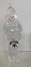 Clear acrylic snowman for sale  Minneapolis