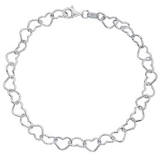 Heart bracelet samuel for sale  ELY