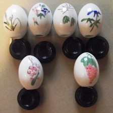 Oeufs colletion faience d'occasion  Foussemagne