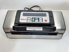 Seladora a vácuo elétrica Nesco Deluxe modelo VS-12 prata preservação de alimentos TESTADO comprar usado  Enviando para Brazil