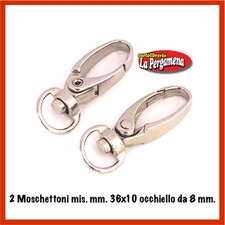 Bigiotteria fermagli moschetto usato  Torre del Greco