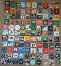 100 beer mats for sale  WARWICK