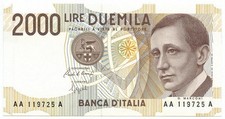 2000 lire guglielmo usato  Pignataro Maggiore