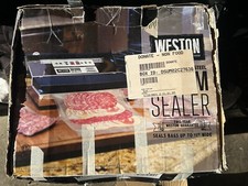 Sellador al vacío Weston modelo PRO-1100 caja dañada segunda mano  Embacar hacia Mexico