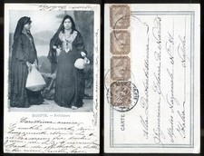 Egitto 1901 costumi usato  Italia