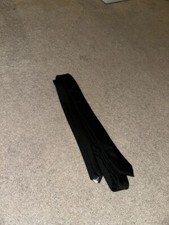 Plain black tie for sale  LONDON