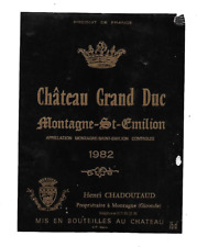 Etiquette vin montagne d'occasion  Royan