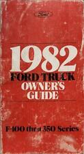 1982 Ford Pickup Truck Owner Guide Book Original F100 F150 F250 F350 Manual do Usuário comprar usado  Enviando para Brazil
