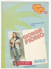 Spartito giorgia fiorio usato  Settimo Torinese