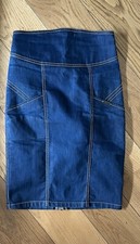 Gonna longuette jeans usato  Valdagno
