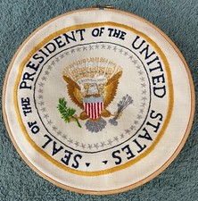 Presidential seal needlework for sale  High Point