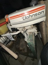 Vintage johnson outboard for sale  Shepherd