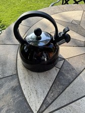 Whistling kettle black for sale  MILTON KEYNES