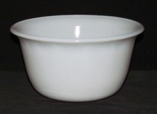 Utensílios de cozinha GE General Electric TEXTURIZADA vidro leitoso branco tigela de mistura média, usado comprar usado  Enviando para Brazil