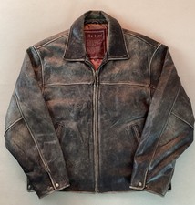 Vintage distressed leather for sale  ROYSTON