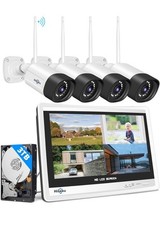 Hiseeu überwachungskamera set gebraucht kaufen  Vreden