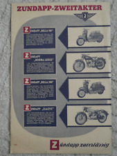 Zündapp prospekt 50er gebraucht kaufen  Wiesloch