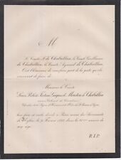 1892 faire part d'occasion  Toulouse-