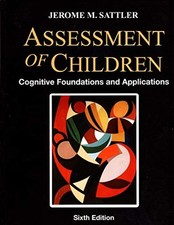 Assessment children cognitive for sale  USA