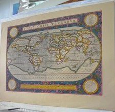 Vintage 1590 map for sale  Mount Gilead