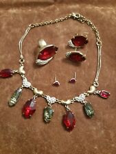 Stupenda parure collier usato  Messina