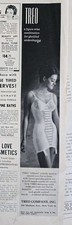 Sutiã 1962 Feminino Treo Fitas Cinto Branco Vintage Anúncio de Moda  comprar usado  Enviando para Brazil