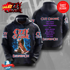 Moletons com capuz Ozzy Osbourne Band Blizzard Of Ozz 3D P-5XL, usado comprar usado  Enviando para Brazil