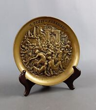 Piatto bronzo altorilievo usato  Inverigo
