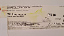 Till lindemann 2025 gebraucht kaufen  Deutschland