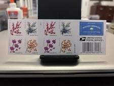 Libro de 20 estampillas Forever de USPS serie Winter Berries 2018 - como nuevas FV $14,60 segunda mano  Embacar hacia Mexico