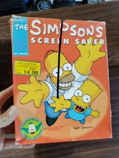 Usado, SOMENTE CAIXAS VINTAGE 1994 Simpsons Screen Saver Berkley Systems comprar usado  Enviando para Brazil