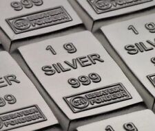 Gram silver bar for sale  Shipping to Ireland