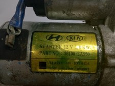 Tucson starter motor for sale  SKELMERSDALE