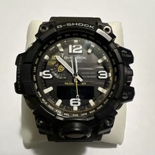 Casio G-SHOCK MUDMASTER GWG-1000-1A3JF 56.1mm estojo de resina preta com resina verde, usado comprar usado  Enviando para Brazil