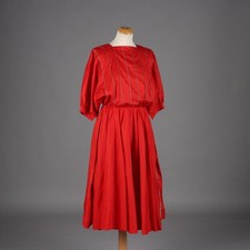 Abito vintage rosso usato  Cambiago