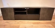 Black cabinet used for sale  SUTTON