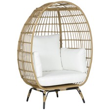 Outsunny rattan egg for sale  GREENFORD