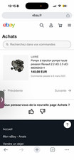 Pompe injection pompe d'occasion  Le Havre-