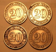 Pfennig kaiserreich münzen gebraucht kaufen  Neustadt b.Coburg