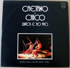 CAETANO VELOSO & CHICO BUARQUE Juntos E Ao Vivo BRAZIL LP 1972 Live Recording comprar usado CAETANO VELOSO & CHICO BUARQUE Juntos E Ao Vivo BRAZIL LP 1972 Live Recording comprar usado  Enviando para Brazil