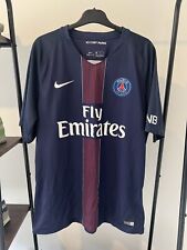 Usado, Camisa de futebol PSG 2016/17 Home. Paris Saint Germain masculino genuíno GG comprar usado  Enviando para Brazil