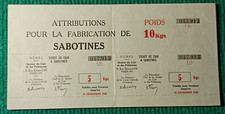 Attributions fabrication sabot d'occasion  Le Havre-