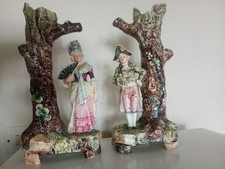 Paire soliflore ancien d'occasion Paire soliflore ancien d'occasion  Tannay