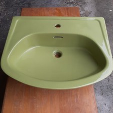 Handwaschbecken moosgrün 60 gebraucht kaufen  Gelsenkirchen