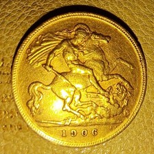 Half sovereign 1906 for sale  UK