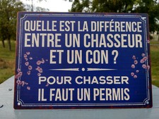 Plaque metal difference d'occasion  Danjoutin